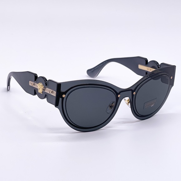 NEW VERSACE VE2234 1002/87 SUNGLASSES VERSACE VE 2234 GREY NEW VERSACE MOD 2234 - Picture 6 of 11